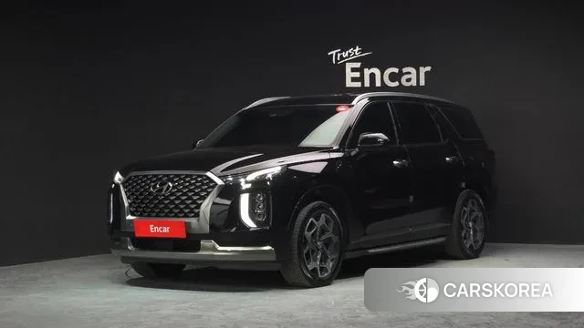 Hyundai Palisade 2022 Черный из Кореи