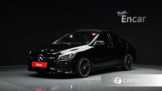Mercedes-Benz CLA-Class C117 2018 Черный из Кореи