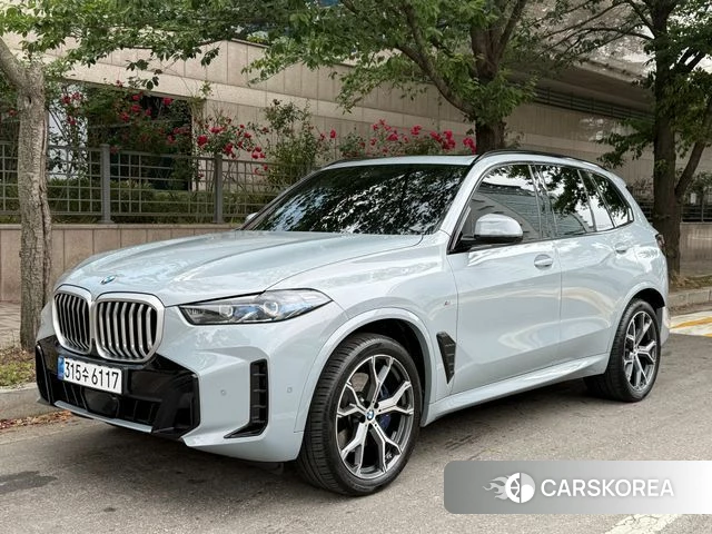 BMW X5 (G05) 2025 Небесно-голубой из Кореи