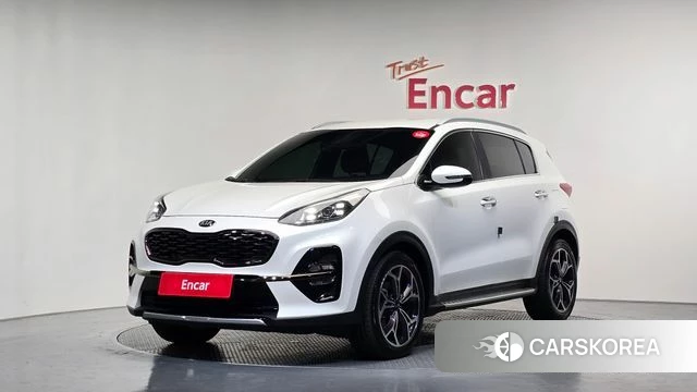 Kia Sportage The Bold 2018 Белый из Кореи