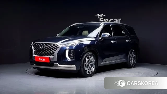 Hyundai Palisade 2021 Синий из Кореи