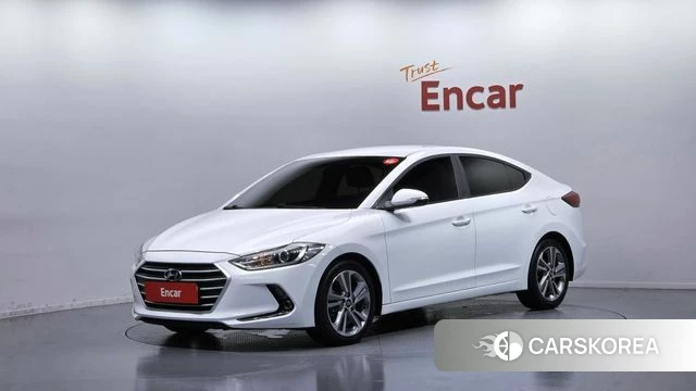 Hyundai Avante AD 2018 Белый из Кореи