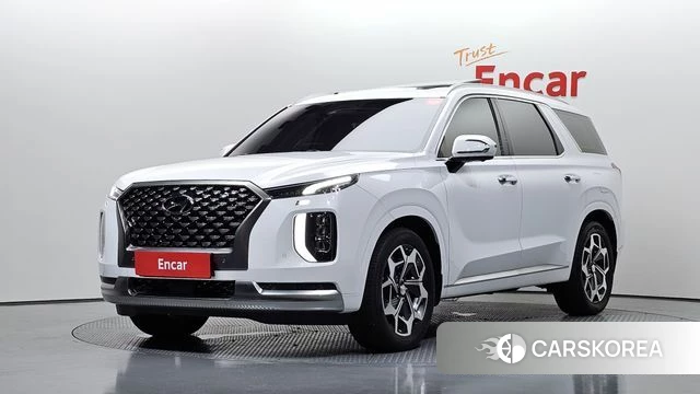 Hyundai Palisade 2021 Белый из Кореи
