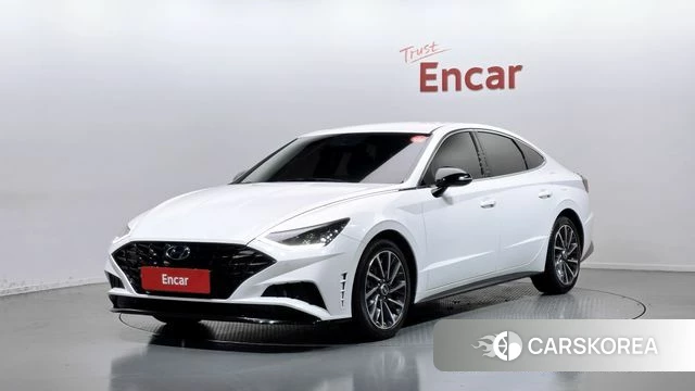 Hyundai Sonata (DN8) 2023 Белый из Кореи