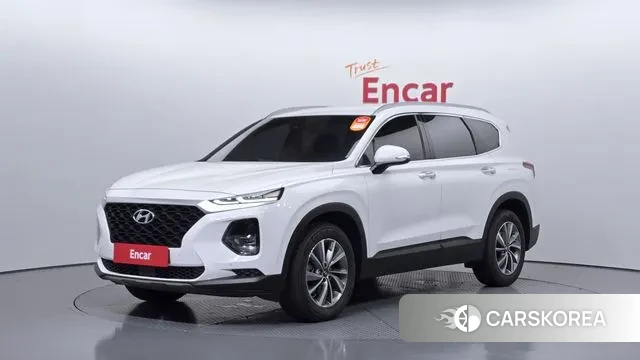 Hyundai Santa Fe TM 2018 Белый из Кореи