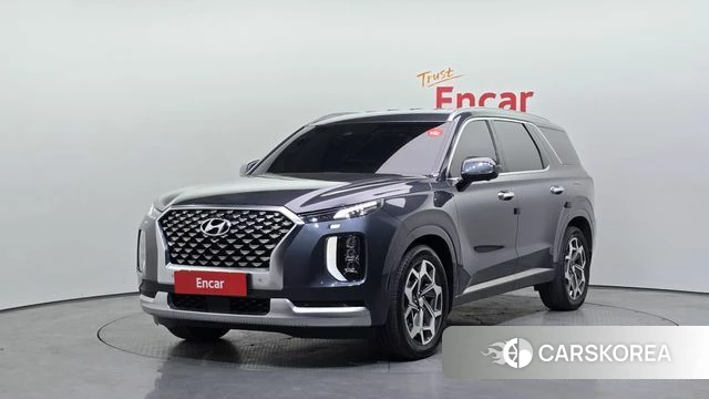 Hyundai Palisade 2021 Серый из Кореи