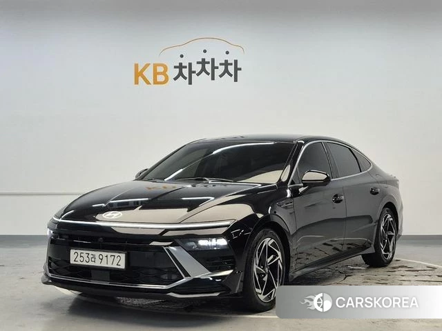 Hyundai Sonata D Edge (DN8) 2023 Черный из Кореи