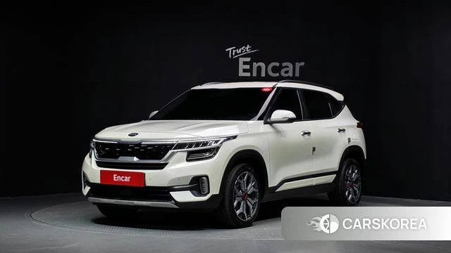 Kia Seltos 2021 Белый из Кореи