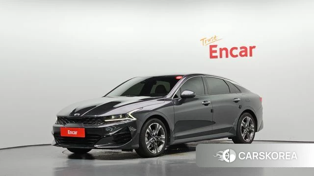 Kia K5 3rd generation 2021 Серый из Кореи