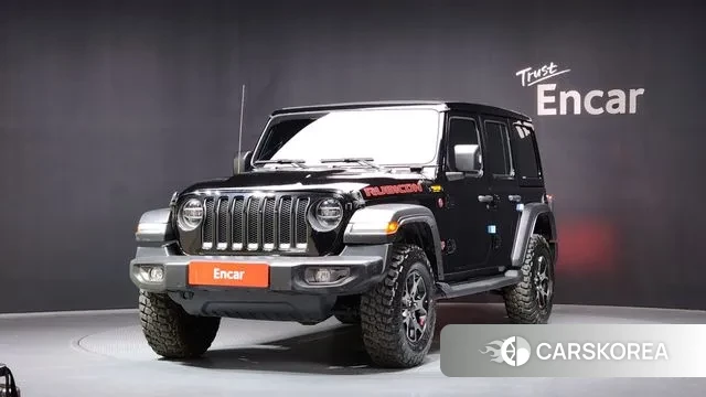 Jeep Wrangler (JL) 2022 Черный из Кореи