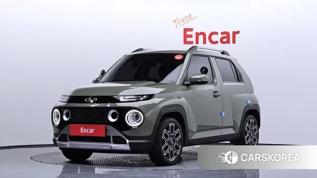Hyundai Casper 2022 Светло-зеленый из Кореи