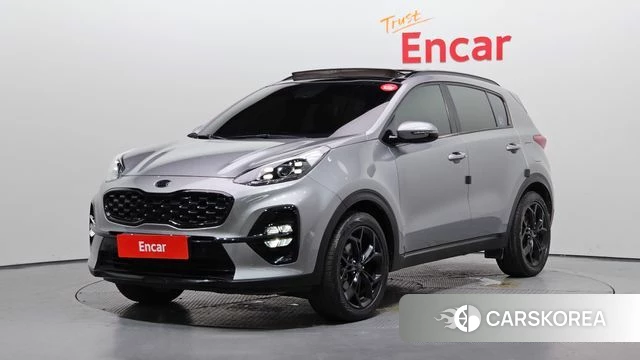 Kia Sportage The Bold 2021 Серебристо-серый из Кореи