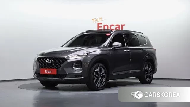 Hyundai Santa Fe TM 2018 Серый из Кореи