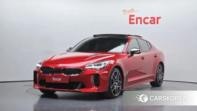 Kia Stinger Meister 2021 Красный из Кореи