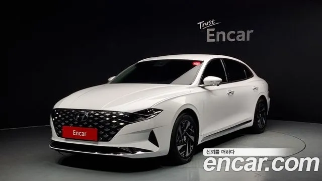 Hyundai The New Grandeur IG Hybrid 2020 Белый из Кореи
