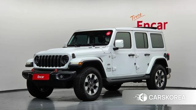 Jeep Wrangler (JL) 2021 Белый из Кореи