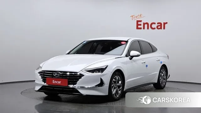 Hyundai Sonata (DN8) 2020 Белый из Кореи