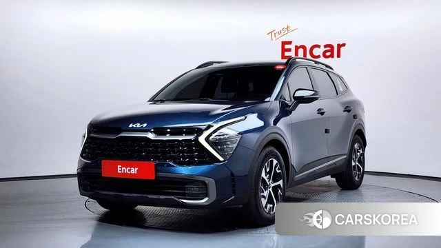 Kia Sportage 5th Generation Hybrid 2022 Синий из Кореи