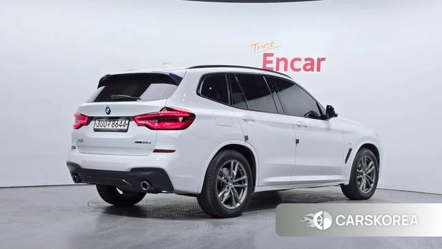 BMW X3 (G01) 2020 Белый из Кореи