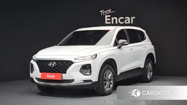 Hyundai Santa Fe TM 2019 Серый из Кореи