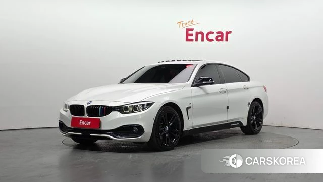 BMW 4 Series (F32) 2020 Белый из Кореи
