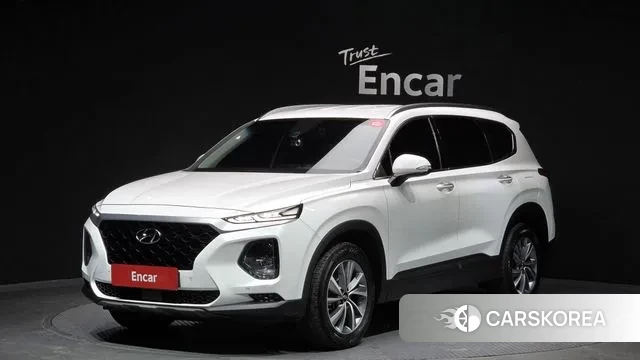 Hyundai Santa Fe TM 2019 Белый из Кореи