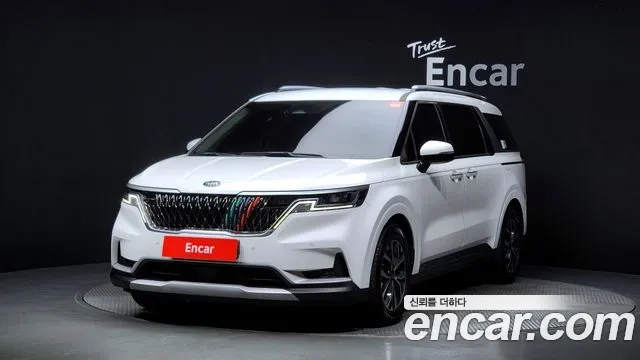 Kia Carnival 4th generation 2021 Белый из Кореи