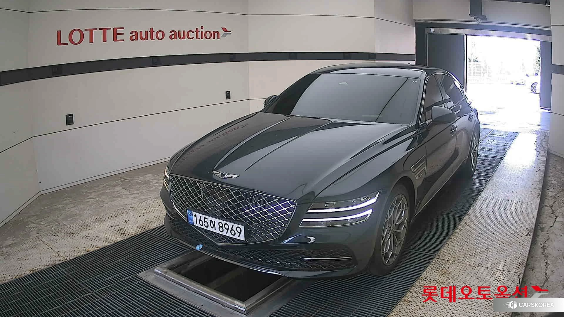 Hyundai G80 2022 Tasman Blue из Кореи