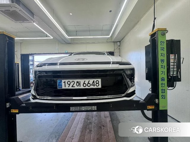 Hyundai Sonata D Edge (DN8) 2023 Белый из Кореи