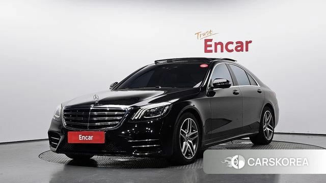 Mercedes-Benz S-Class W222 2018 Черный из Кореи