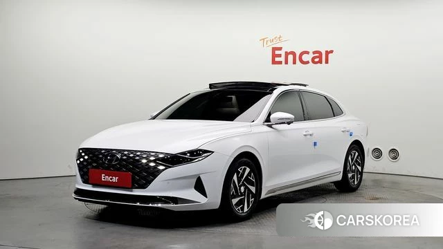 Hyundai The New Grandeur IG Hybrid 2022 Белый из Кореи