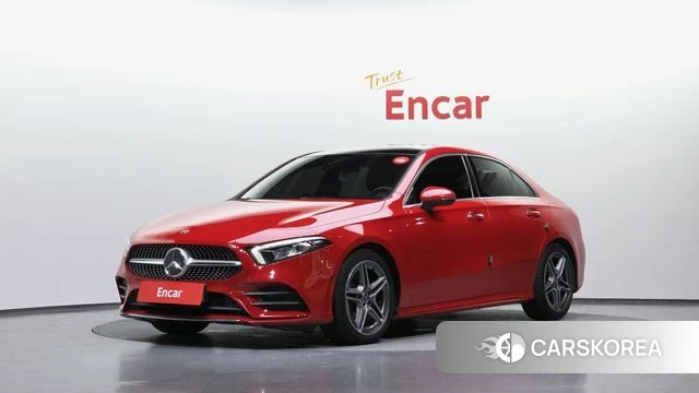 Mercedes-Benz A-Class W177 2020 Красный из Кореи