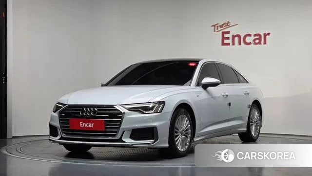 Audi A6 (C8) 2021 Белый из Кореи