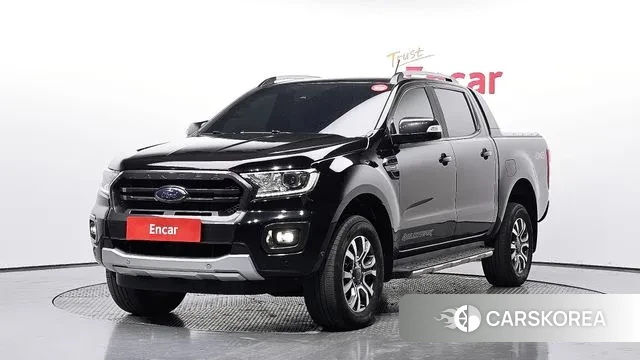 Ford Ranger 3rd Generation 2021 Черный из Кореи