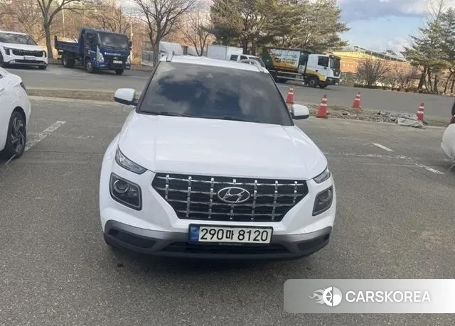 Hyundai Venue 2021 Белый из Кореи