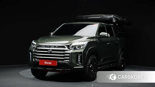 Ssangyong The New Rexton Sports Cannes 2021 Зеленый из Кореи