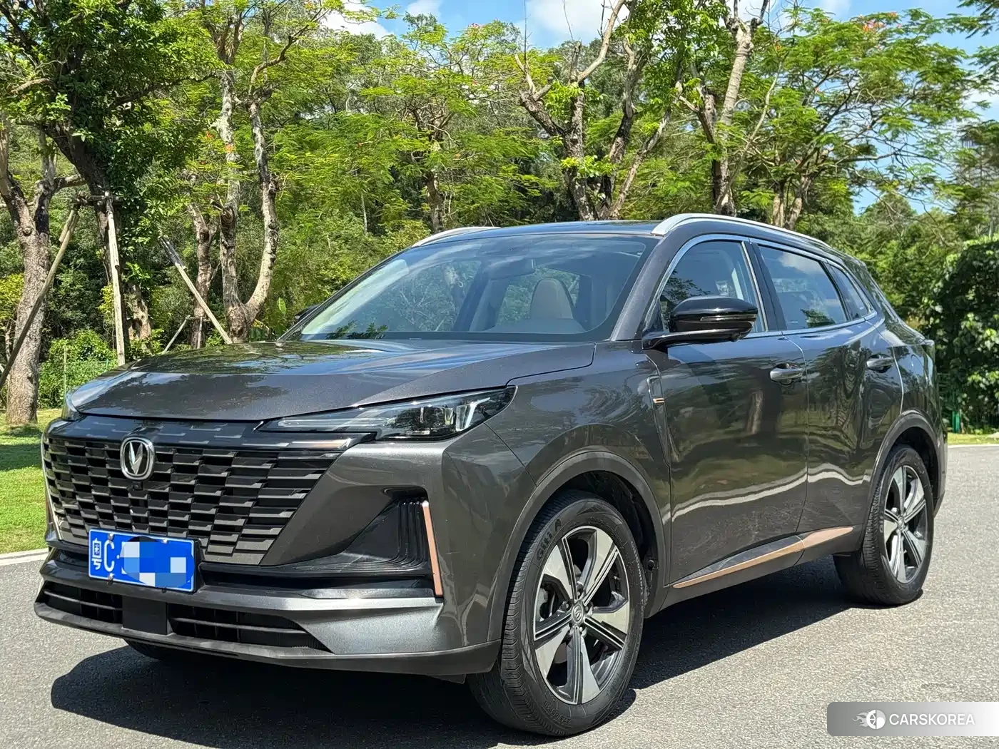 Chang'an Changan CS55PLUS 2022 Silver/gray из Китая