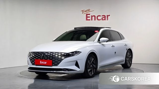 Hyundai The New Grandeur IG Hybrid 2022 Белый из Кореи