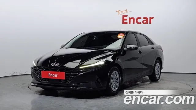 Hyundai Avante (CN7) 2020 Черный из Кореи