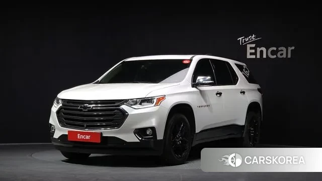 Chevrolet (GM Daewoo) Traverse 2020 Белый из Кореи
