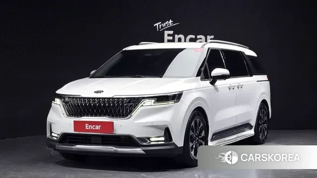 Kia Carnival 4th generation 2021 Белый из Кореи