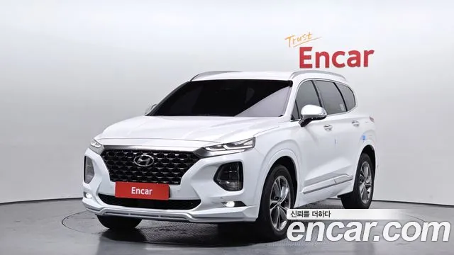 Hyundai Santa Fe TM 2018 Белый из Кореи