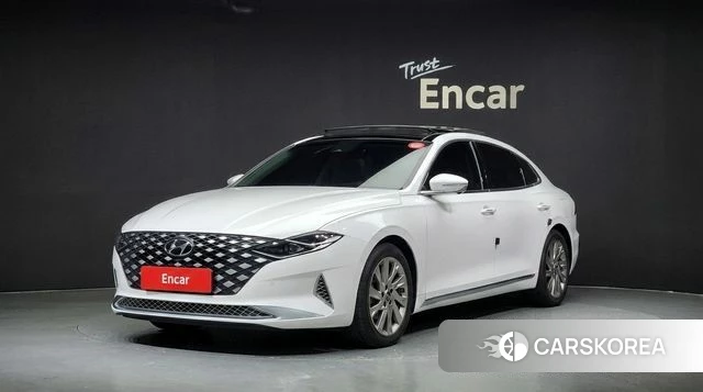 Hyundai The New Grandeur IG Hybrid 2020 Белый из Кореи