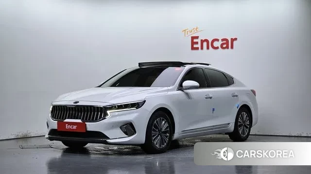 Kia K7 Premier Hybrid 2019 Белый из Кореи