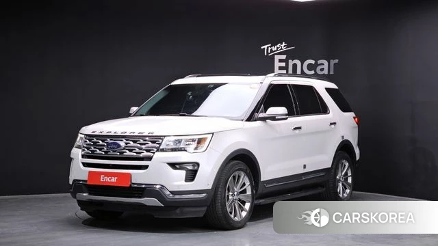 Ford Explorer 2018 Белый из Кореи