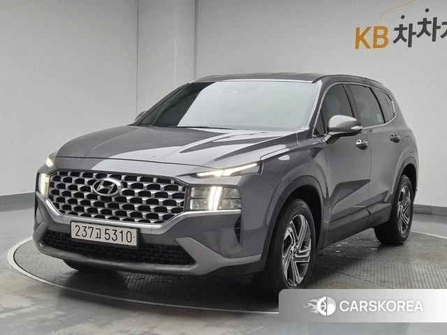 Hyundai The New Santa Fe 2021 Серый из Кореи