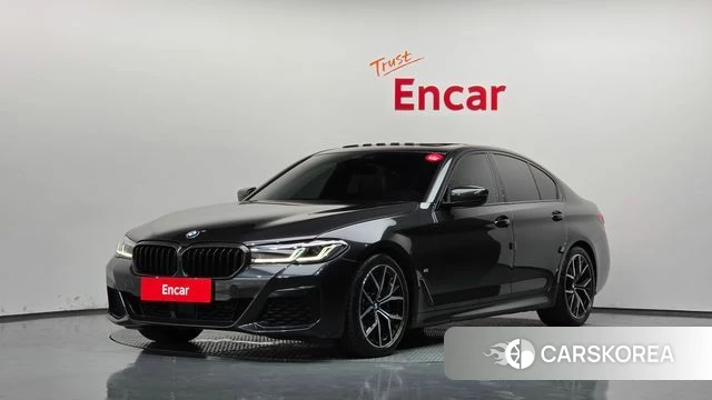 BMW 5 Series (G30) 2023 Черный из Кореи