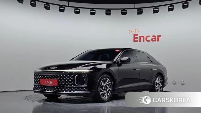 Hyundai Grandeur (GN7) 2023 Черный из Кореи
