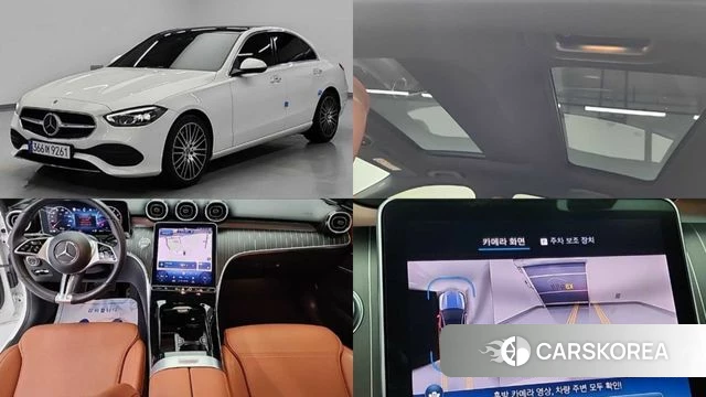 Mercedes-Benz C-Class W206 2023 Белый из Кореи