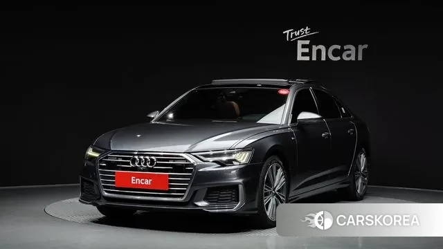 Audi A6 (C8) 2021 Серый из Кореи